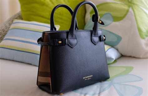 burberry banner bag small review|burberry leather check tote.